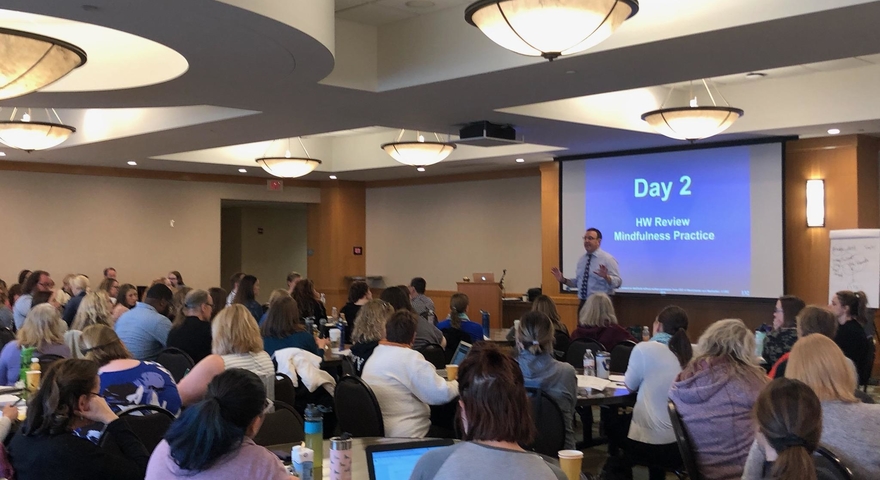 Alec teaching in Minnesota